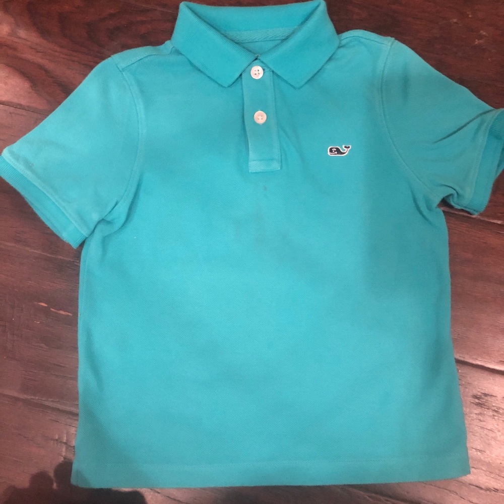 Vineyard Vines blue polo 4t